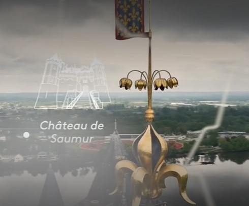 Le château de Saumur objet d'un reportage de France 2 